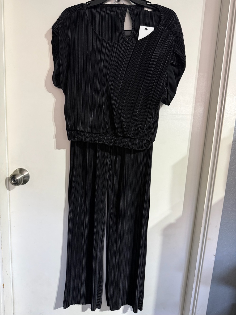 BNWT Women’s 2pc Set Kali Fashions Blouse With Shoulder Pads And Pants Size S